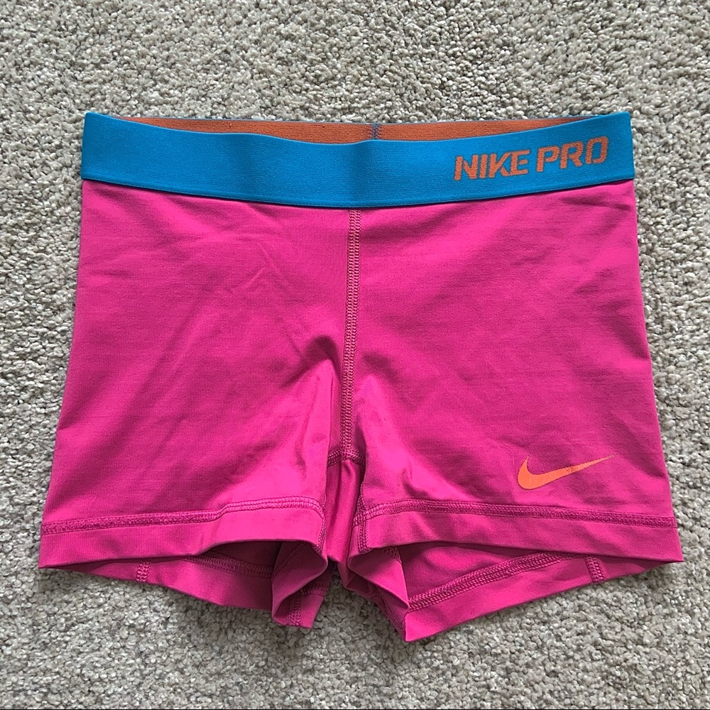 nike pro athletic shorts